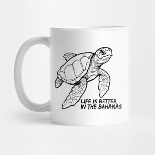 Life is better in The Bahamas. Cool Summer & Spring Break Design Mug